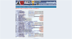 Desktop Screenshot of analogikindia.com